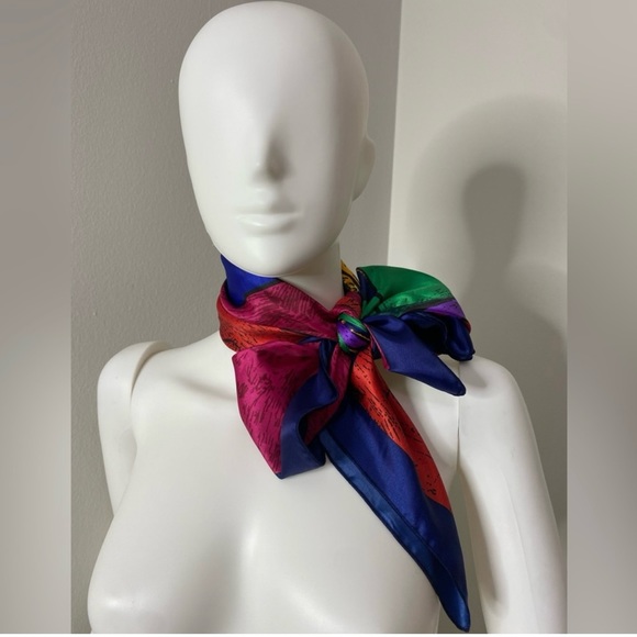 EUC PALOMA PICASSO Vintage Scarf - Picture 10 of 14